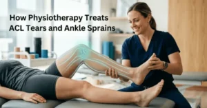 Physiotherapist treating ACL tears and Ankle sprains